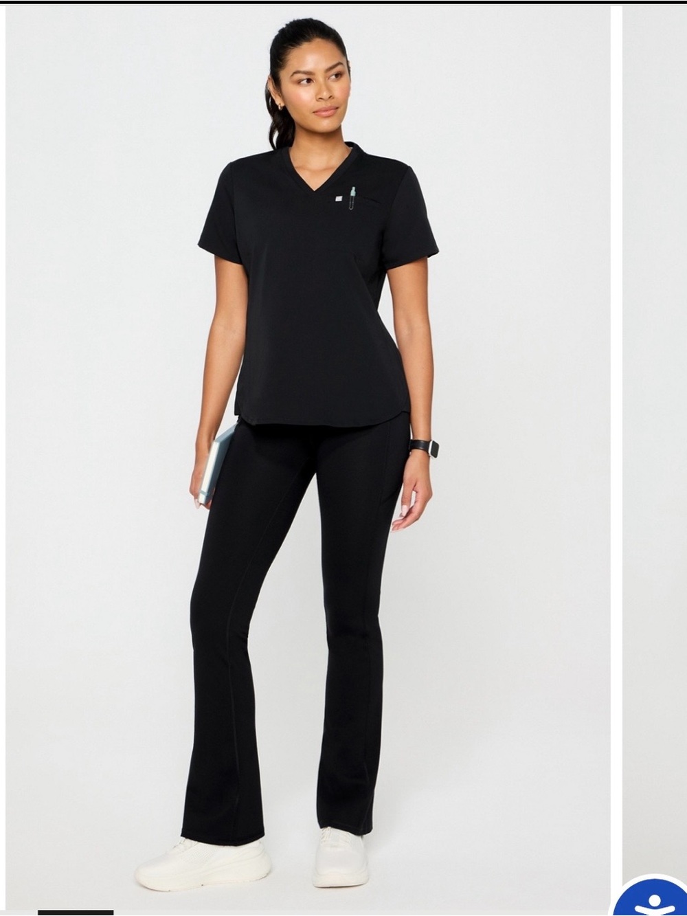 Fabletics Kick Flare Scrub pants